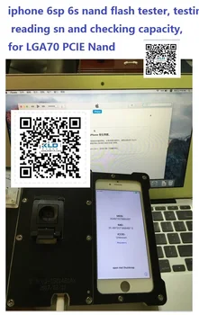 iphone 6sp 6s nand flash socket, test jig reading sn+check capacity, for LGA70 PCIE Nand,repair error 9 40 4014 4005 error9
iphone 6sp 6s nand flash socket, test jig reading sn+check capacity, for LGA70 PCIE Nand,repair error 9 40 4014 4005 error9