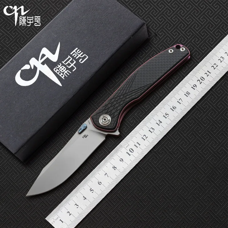 CH3516 Flipper folding knife s35vn Blade TC4 Titanium+carbon fibe handle outdoor camping hunting pocket fruit Knives EDC tools
CH3516 Flipper folding knife s35vn Blade TC4 Titanium+carbon fibe handle outdoor camping hunting pocket fruit Knives EDC tools