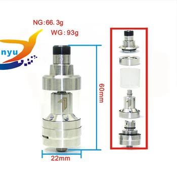 Kayfun Prime RTA Tank 316L Stainless Steel 22mm 2mL Vaporizer Electronic Cigarette Tank Vaping RDA RTA FIT 510 thread Mech mod
Kayfun Prime RTA Tank 316L Stainless Steel 22mm 2mL Vaporizer Electronic Cigarette Tank Vaping RDA RTA FIT 510 thread Mech mod