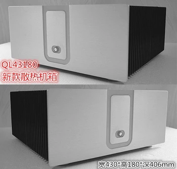 QL43180 DIY external cooling chassis Class A After class Amplifier chassis width 430* high 180* deep 407MM
QL43180 DIY external cooling chassis Class A After class Amplifier chassis width 430* high 180* deep 407MM