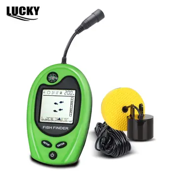 LUCKY FF818 Portable Wired Fish Finder Sounder Fish Alarm Fishfinder 100M Fishing Echo Sounder Fish Detector Pesca
LUCKY FF818 Portable Wired Fish Finder Sounder Fish Alarm Fishfinder 100M Fishing Echo Sounder Fish Detector Pesca