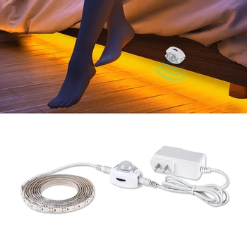 12V Motion Sensor LED Night light 1M 2M 3M 4M 5M Night Sensor PIR LED Strip Bed Closet Cabinet Stair lamp with 2A Power Supply
12V Motion Sensor LED Night light 1M 2M 3M 4M 5M Night Sensor PIR LED Strip Bed Closet Cabinet Stair lamp with 2A Power Supply