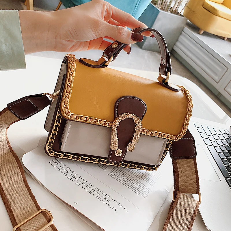 Impact color womenundefineds bag 2019 new fashion chain handheld small square bag wide shoulder belt oblique carry bag#0018
Impact color womenundefineds bag 2019 new fashion chain handheld small square bag wide shoulder belt oblique carry bag#0018