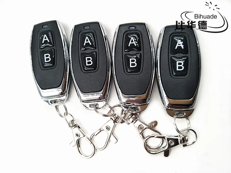 433.92MHz 2 Button RF Remote Control Learning code 1527 EV1527 For Gate garage door controller Alarm 433mhz Receiver | Электроника