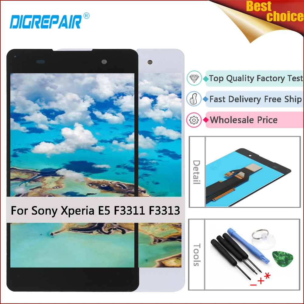 f3311 lcd For Sony Xperia E5 LCD F3311 F3313 E5663 LCD Display Digitizer Touch Screen Part Black White For sony e5 f3311 display
f3311 lcd For Sony Xperia E5 LCD F3311 F3313 E5663 LCD Display Digitizer Touch Screen Part Black White For sony e5 f3311 display
