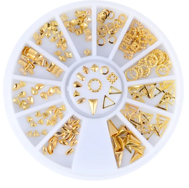 Gold Metal Hollow Nail Art Studs Decorations Droptear Triangle Square Designs Nail Tips Accessories Manicure Tools
Gold Metal Hollow Nail Art Studs Decorations Droptear Triangle Square Designs Nail Tips Accessories Manicure Tools