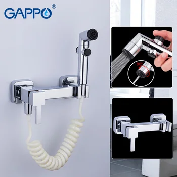 GAPPO Bidets bidet toilet sprayer washer mixer taps handheld shower muslim toilet shower bidet faucets
GAPPO Bidets bidet toilet sprayer washer mixer taps handheld shower muslim toilet shower bidet faucets