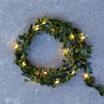 LED Garland Lights Tree Vine lamp Copper Wire String Simulation Green Leaf Vines Christmas wedding Indoor Branches Decor Lamps
LED Garland Lights Tree Vine lamp Copper Wire String Simulation Green Leaf Vines Christmas wedding Indoor Branches Decor Lamps