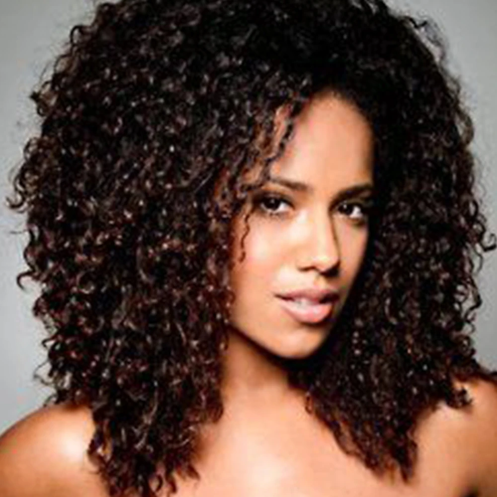 150% Density Synthetic Wig Kikny Curly Synthetic Lace Front Wig Heat Resistant Fashion For Black Women
150% Density Synthetic Wig Kikny Curly Synthetic Lace Front Wig Heat Resistant Fashion For Black Women