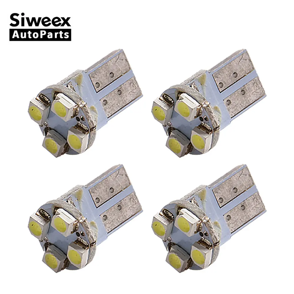 4Pcs/Lots W5W T10 4 168 SMD 1210 3528 Auto Wedge LED Turn Signal Bulbs License Plate Lights Panel Lamp White 12V
4Pcs/Lots W5W T10 4 168 SMD 1210 3528 Auto Wedge LED Turn Signal Bulbs License Plate Lights Panel Lamp White 12V