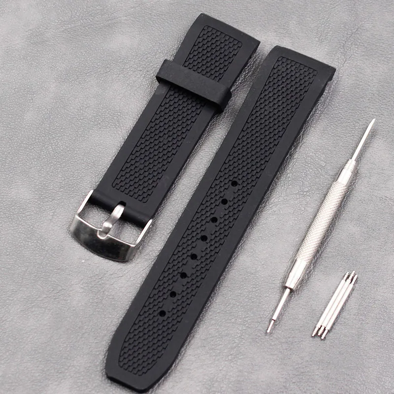 Silicone strap men's watch accessories 22mm ladies sweat-absorbent sports waterproof strap buckle
Silicone strap men's watch accessories 22mm ladies sweat-absorbent sports waterproof strap buckle