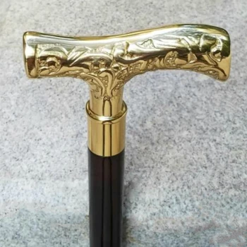 Imported wood flower cane old classical copper copper head stick stick Scepter birthday gift
Imported wood flower cane old classical copper copper head stick stick Scepter birthday gift