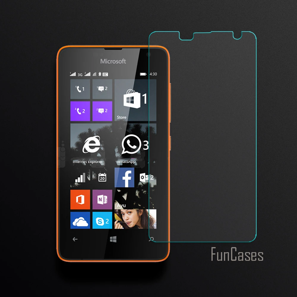 2.5D экран с закругленными краями для Nokia Lumia 430 Защитная пленка защитная из