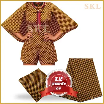 Latest style x wax fabric best quality African wax print fabric Any two collocation H17-12
Latest style x wax fabric best quality African wax print fabric Any two collocation H17-12