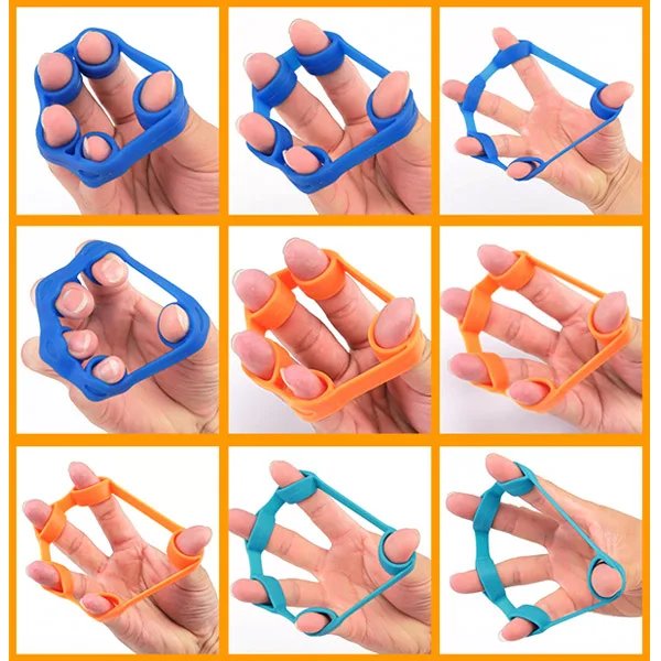 Silicone Finger Strengthener Hand Resistance Band Hand Grip Exerciser Strength Trainer Gripper FH99
Silicone Finger Strengthener Hand Resistance Band Hand Grip Exerciser Strength Trainer Gripper FH99