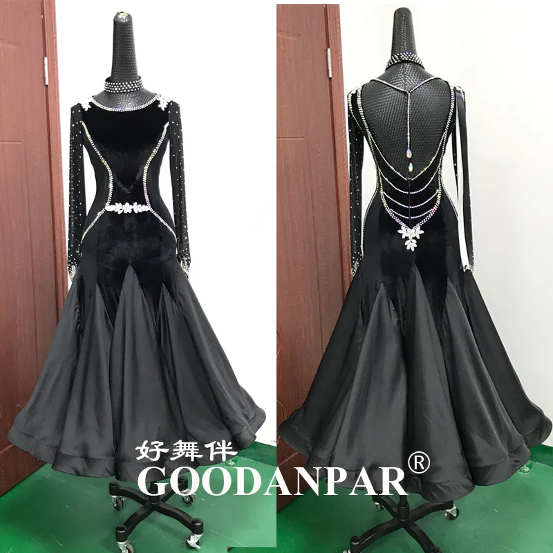 ballroom dance dresses standard ballroom dancing clothes Competition standard dance dress waltz Long Sleeve Velvet Dress Sexy
ballroom dance dresses standard ballroom dancing clothes Competition standard dance dress waltz Long Sleeve Velvet Dress Sexy
