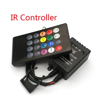20 Keys Music Voice Sensor Controller Sound IR Remote Control Practical Home Party RGB 3528 5050 LED Strip light RGB Controllers
20 Keys Music Voice Sensor Controller Sound IR Remote Control Practical Home Party RGB 3528 5050 LED Strip light RGB Controllers