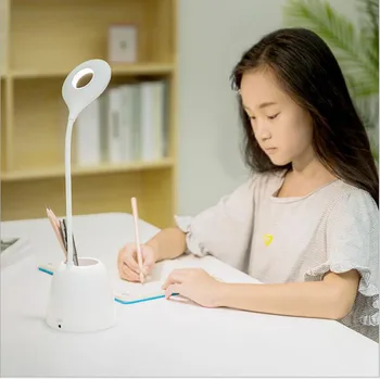 ZYYNew Simple Creative Led Eye Protection Table Lamps Reading Working Light Desk Lamp Pen holder lighting Soft For Study Bedroom
ZYYNew Simple Creative Led Eye Protection Table Lamps Reading Working Light Desk Lamp Pen holder lighting Soft For Study Bedroom