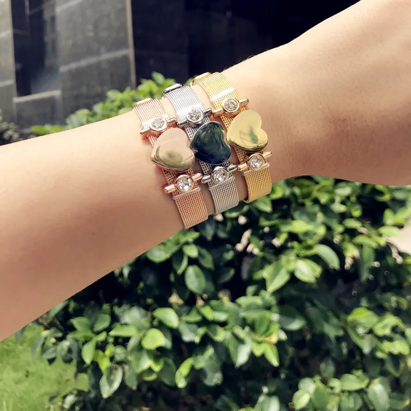 SANSHOOR New Brand Stainless Steel Mesh Bracelet Jewerly for Girls Can Laser Your Name or Logo High Quality Stylish Bracelet set
SANSHOOR New Brand Stainless Steel Mesh Bracelet Jewerly for Girls Can Laser Your Name or Logo High Quality Stylish Bracelet set