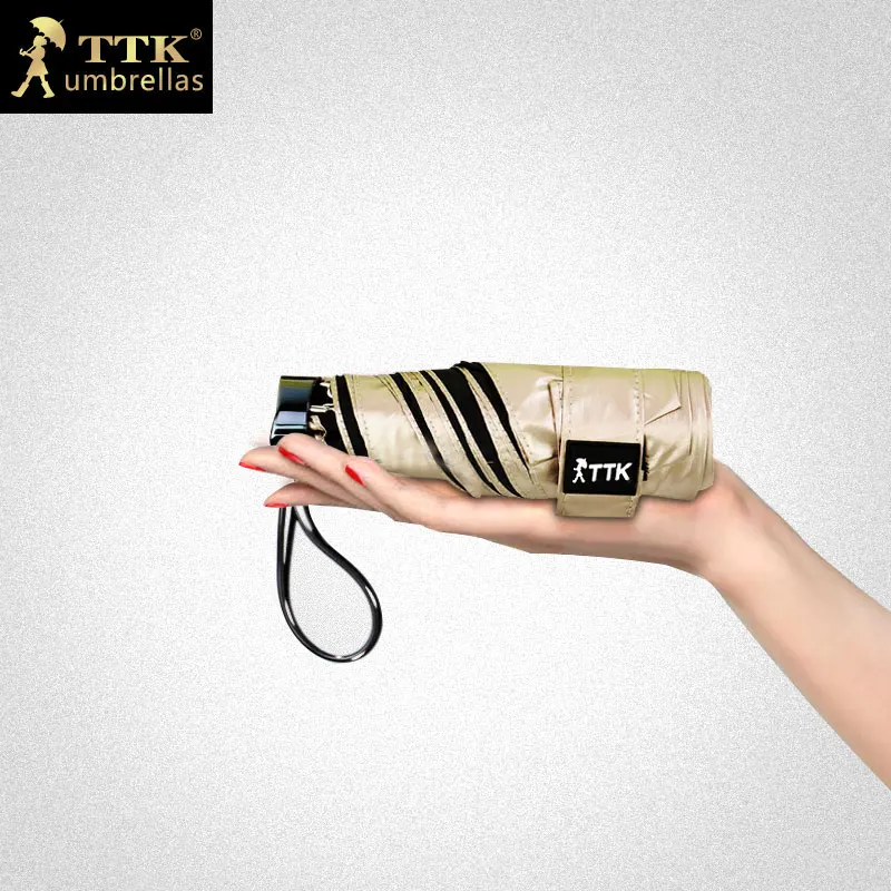 TTK brand 2019 ultra-portable creative black coated umbrella rain female 50% off UV umbrellas mini sun umbrella women
TTK brand 2019 ultra-portable creative black coated umbrella rain female 50% off UV umbrellas mini sun umbrella women
