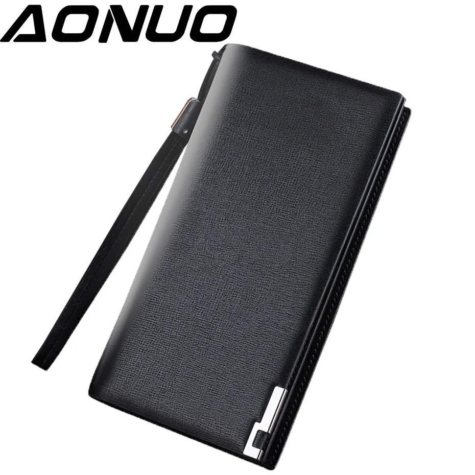 Aonuo Men Wallets Zippers Gentleman Handbags Interior Compartment Long Square Standard Male Bags Card Holder
Aonuo Men Wallets Zippers Gentleman Handbags Interior Compartment Long Square Standard Male Bags Card Holder