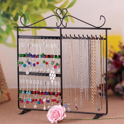 Free Shipment 32/ 48 holesJewelry Holder Hanger Jewelry Stand for Earrings/ Necklaces/Bracelets Jewelry Display Metal Organizer
Free Shipment 32/ 48 holesJewelry Holder Hanger Jewelry Stand for Earrings/ Necklaces/Bracelets Jewelry Display Metal Organizer
