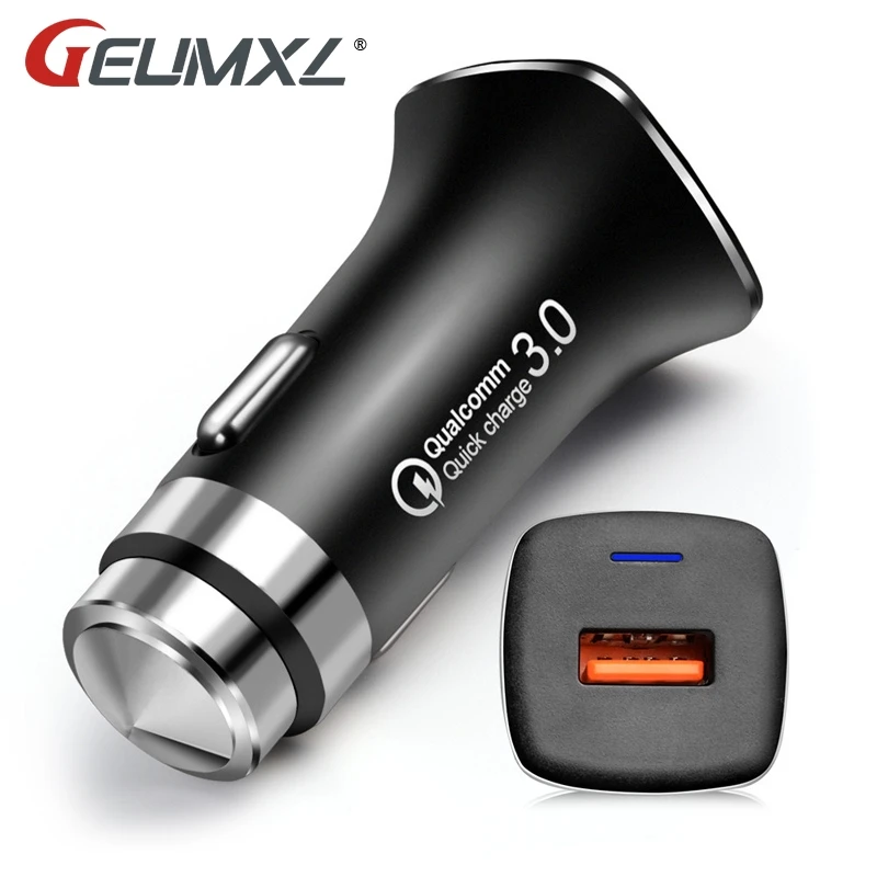 Автомобильное зарядное устройство Quick Charge 3 0 5 В А USB-порт мобильный телефон QC3.0
