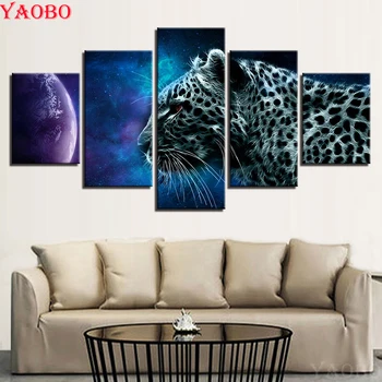 3D Diamond Embroidery 5 Pieces Animal Leopard Planet Landscape 5d diy diamond painting cross stitch mosaic painting rhinestones
3D Diamond Embroidery 5 Pieces Animal Leopard Planet Landscape 5d diy diamond painting cross stitch mosaic painting rhinestones
