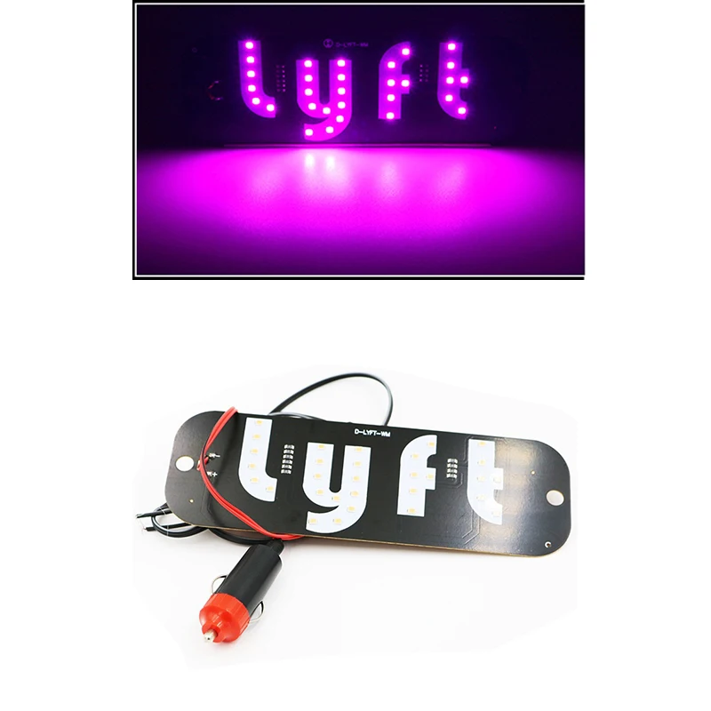 1x Lyft Sign Led Light Pink Lyft Sticker Led Light For Car Taxi Cab Panel Light Windscreen Cab Indicator Inside Windshield Lamp
1x Lyft Sign Led Light Pink Lyft Sticker Led Light For Car Taxi Cab Panel Light Windscreen Cab Indicator Inside Windshield Lamp