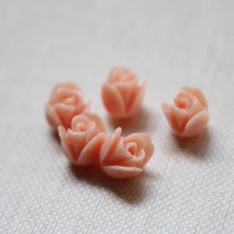 20pcs/Lot 7mm Synthetic Coral Tulips Flower Beads Color Cabochon Pink color Fashion Beads for Jewelry making DIY
20pcs/Lot 7mm Synthetic Coral Tulips Flower Beads Color Cabochon Pink color Fashion Beads for Jewelry making DIY