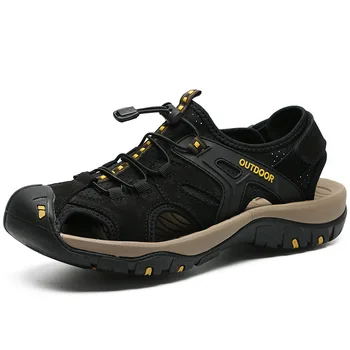 Men's Sandal New Wading Men Shoes Lightweight Breathable Non-slip Outdoor Sandals Beach Shoes Rebound Cushioning
Men's Sandal New Wading Men Shoes Lightweight Breathable Non-slip Outdoor Sandals Beach Shoes Rebound Cushioning