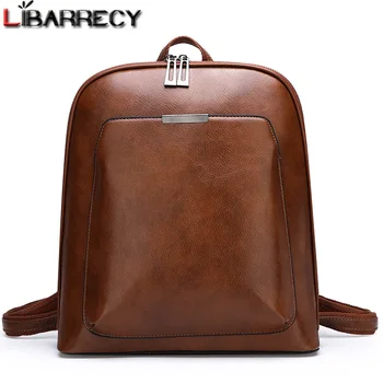 Designer Women's Backpack Large Capacity School Bag for Girls Shoulder Bags for Women 2019 Female Brand Leather Vintage Backpack
Designer Women's Backpack Large Capacity School Bag for Girls Shoulder Bags for Women 2019 Female Brand Leather Vintage Backpack