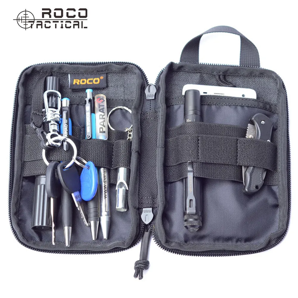 ROCOTACTICAL Durable Nylon EDC Military Pocket Organizer Pouch MOLLE Military Waist Pack Combat Military Utility Accessory Bag
ROCOTACTICAL Durable Nylon EDC Military Pocket Organizer Pouch MOLLE Military Waist Pack Combat Military Utility Accessory Bag