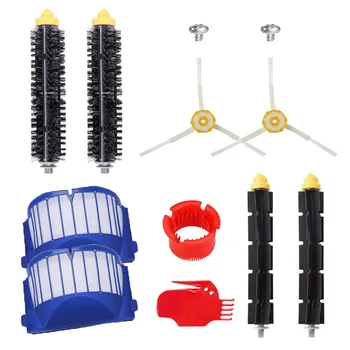 Replacement Kit for iRobot Roomba 600 610 620 625 630 650 660 Vacuum Cleaner Beater Bristle Brushes Aero Vac Filter Side Brush 
Replacement Kit for iRobot Roomba 600 610 620 625 630 650 660 Vacuum Cleaner Beater Bristle Brushes Aero Vac Filter Side Brush