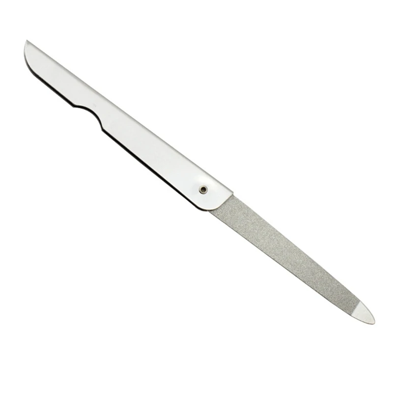 1 Pc 2 Sides Nail File Metal Fold Grinding Stainless Steel Manicure Buffer Pedicure Nail Art Tool
1 Pc 2 Sides Nail File Metal Fold Grinding Stainless Steel Manicure Buffer Pedicure Nail Art Tool