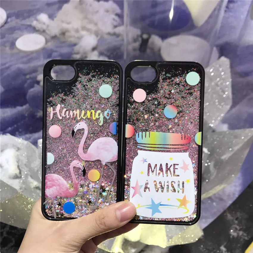 Black Frame Dynamic Liquid Quicksand Cartoon Flamingo Case For Apple iPhone 6 6s 7 8 plus Case Candy TPU Soft Mobile Phone Cover
Black Frame Dynamic Liquid Quicksand Cartoon Flamingo Case For Apple iPhone 6 6s 7 8 plus Case Candy TPU Soft Mobile Phone Cover