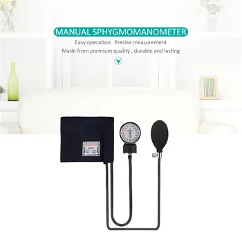High Precision Aneroid Sphygmomanometer Manual Blood Pressure Monitor Cuff Blood Pressure Meter Upper Arm Blood Pressure Device
High Precision Aneroid Sphygmomanometer Manual Blood Pressure Monitor Cuff Blood Pressure Meter Upper Arm Blood Pressure Device