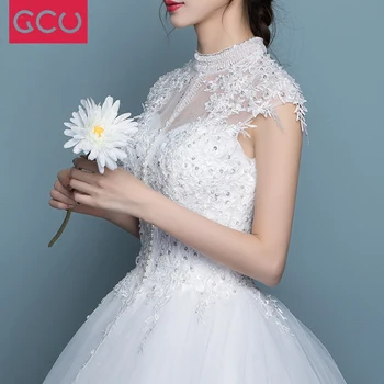 2019 new design ball gown high neck wedding dress cap sleeve modest winter wedding gowns bride dresses on sale robe de mariee
2019 new design ball gown high neck wedding dress cap sleeve modest winter wedding gowns bride dresses on sale robe de mariee