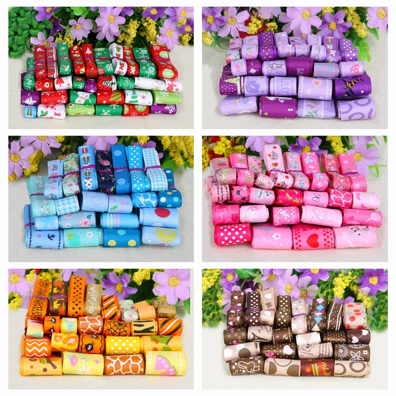 10-25mm Mix Style Grosgrain Ribbons Printing Satin Webbing for DIY Wedding Party Christmas Decoration Sewing Accessories
10-25mm Mix Style Grosgrain Ribbons Printing Satin Webbing for DIY Wedding Party Christmas Decoration Sewing Accessories