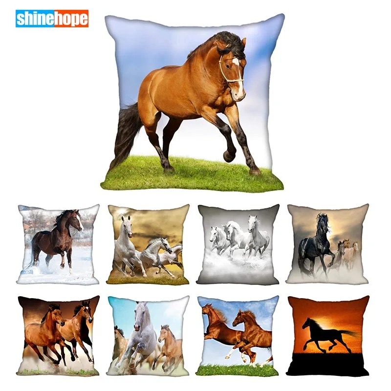 Running Horse Pillowcase For Living Room Pillow Cover 45X45cm,40X40cm(one sides) Pillow Case Modern Home Decorative
Running Horse Pillowcase For Living Room Pillow Cover 45X45cm,40X40cm(one sides) Pillow Case Modern Home Decorative