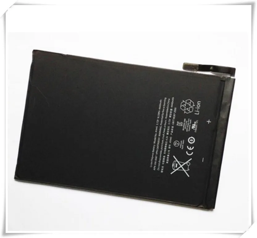 New A1445 battery for ipad mini 1 for iPadmini1 repair part replacement part build-in battery 4440mAh A1432 A1454 A1455 batteria
New A1445 battery for ipad mini 1 for iPadmini1 repair part replacement part build-in battery 4440mAh A1432 A1454 A1455 batteria