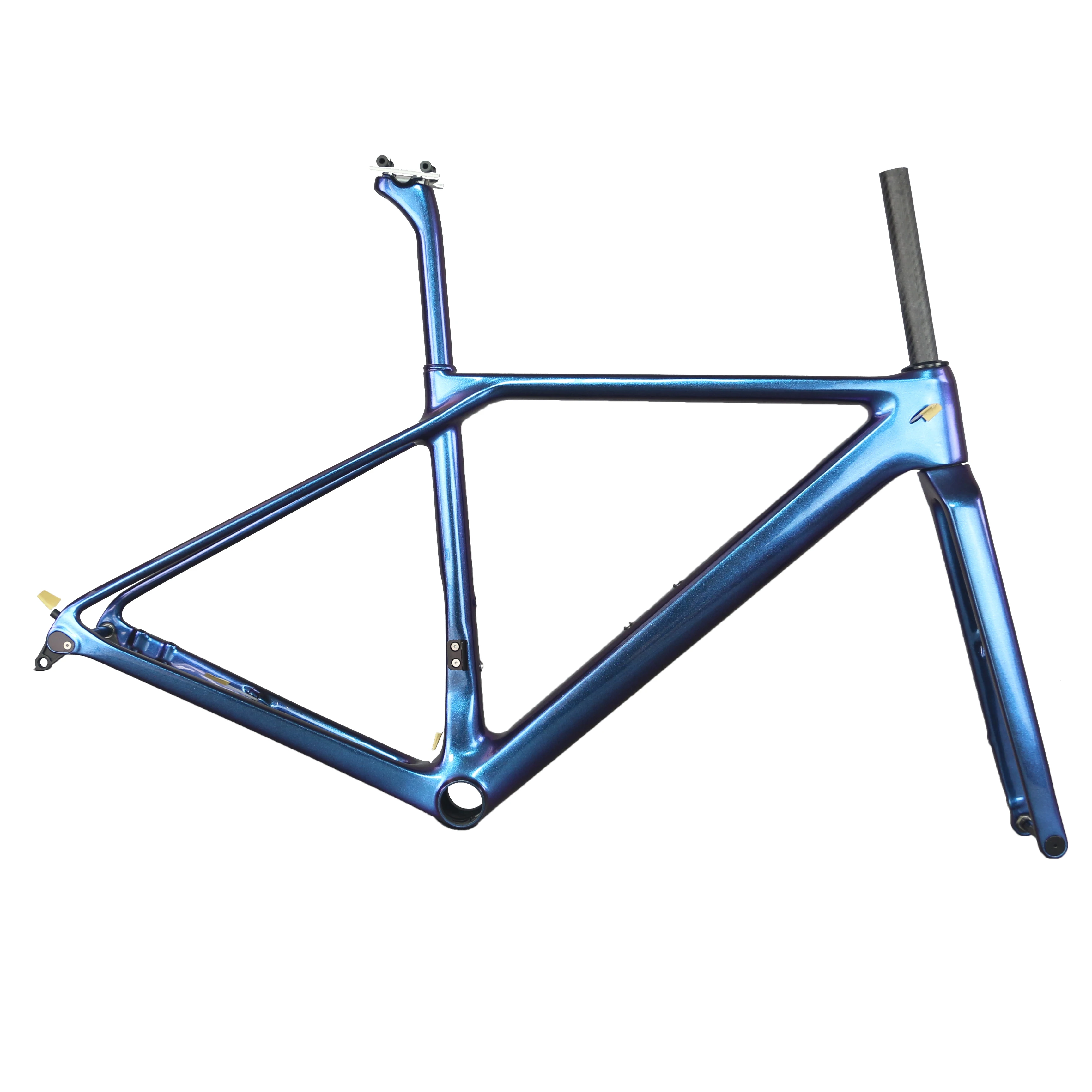 2019 chameleon paint toray t1000 carbon fiber flat mount disc brake All Internal cable road bike frame FM009
2019 chameleon paint toray t1000 carbon fiber flat mount disc brake All Internal cable road bike frame FM009