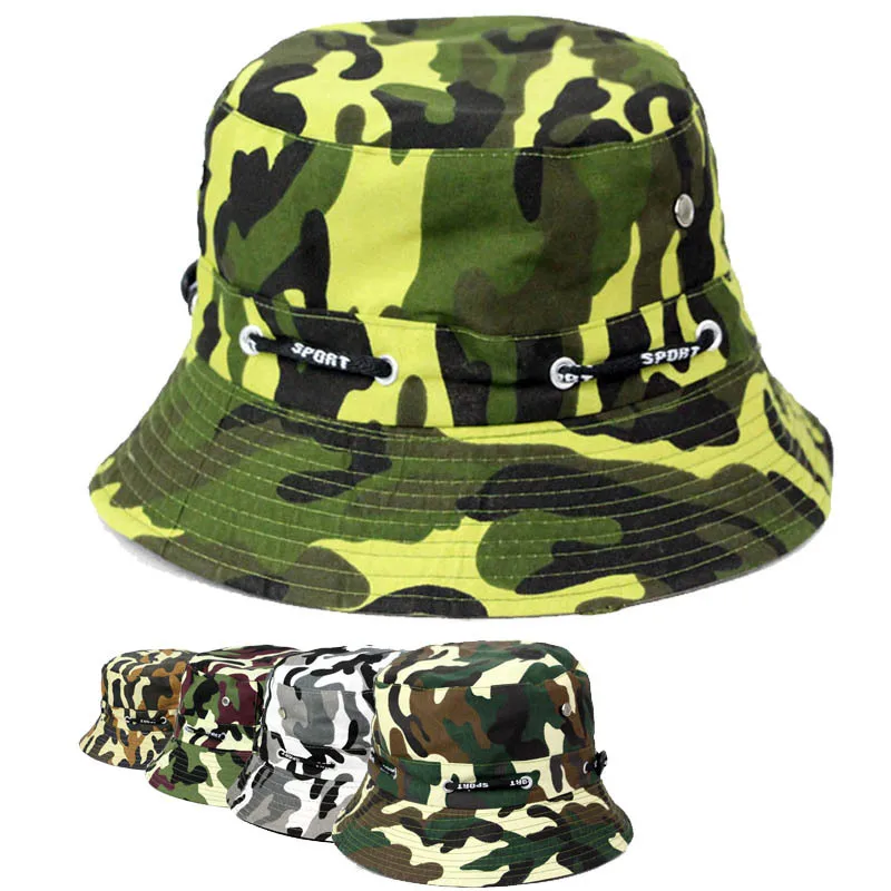 Women Men Bucket Hats Caps Summer Hunting Hiking Outdoor Sun Hat Jungle Camouflage Casual Hip Hop Wide Brim Fisherman Hat
Women Men Bucket Hats Caps Summer Hunting Hiking Outdoor Sun Hat Jungle Camouflage Casual Hip Hop Wide Brim Fisherman Hat