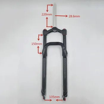 Fat Bike Fork 26*4.0 Air Gas Lock Suspension Forks Aluminium Alloy 135 mm Spread
Fat Bike Fork 26*4.0 Air Gas Lock Suspension Forks Aluminium Alloy 135 mm Spread