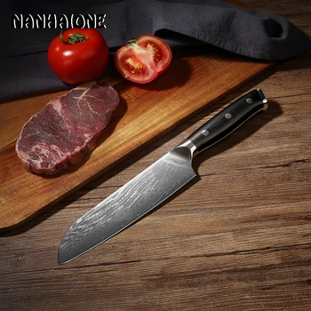 NANHAIONE 7 inch japan knife sharp chef knife 67 layer Damascus steel knife kitchen japanese kitchen knives cooking tools CL130
NANHAIONE 7 inch japan knife sharp chef knife 67 layer Damascus steel knife kitchen japanese kitchen knives cooking tools CL130