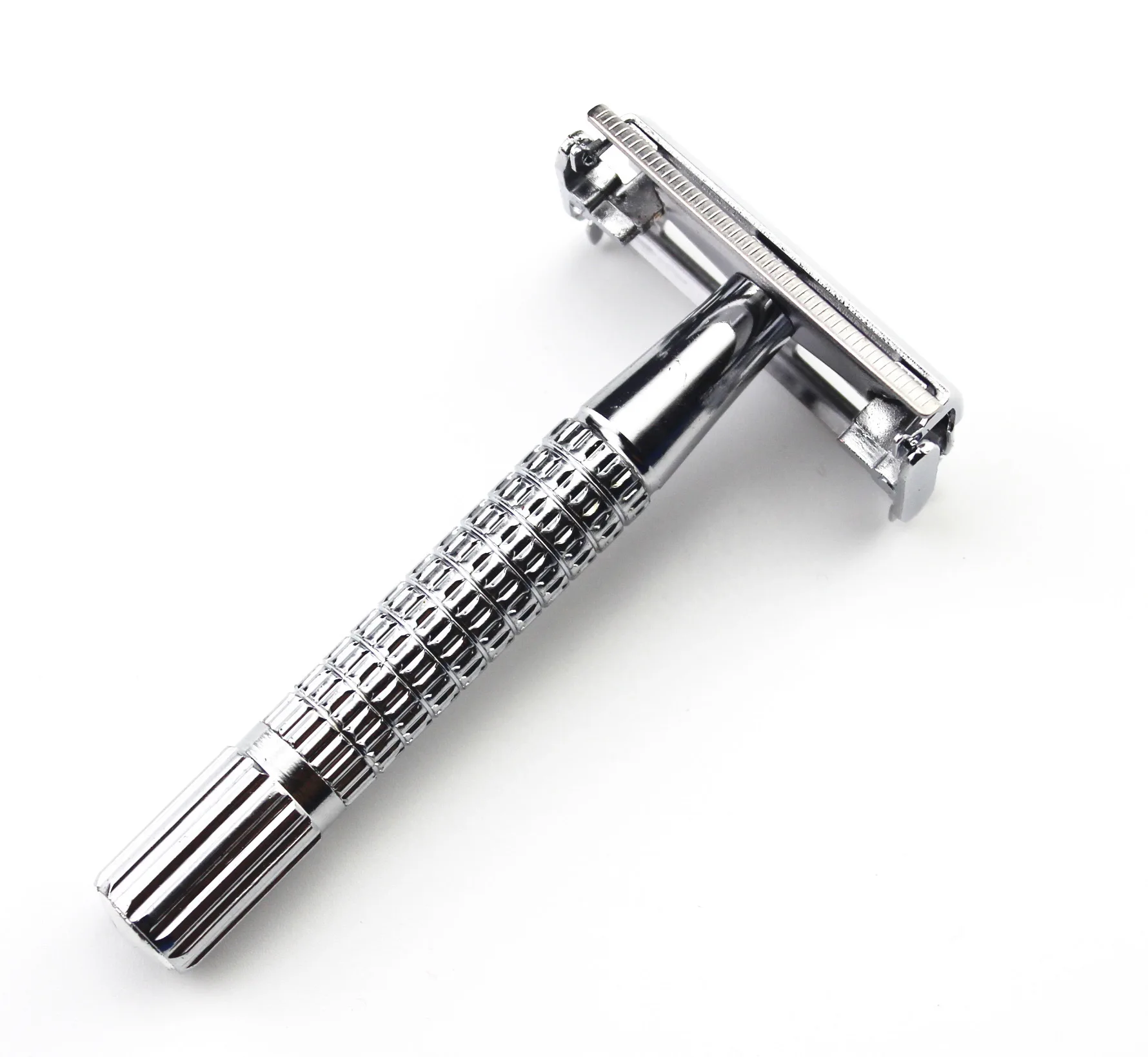 Safety Razor Chrome Alloy Top quality with Packing Sliver Unscrew The Two-sided turret Manual Shaving razor
Safety Razor Chrome Alloy Top quality with Packing Sliver Unscrew The Two-sided turret Manual Shaving razor