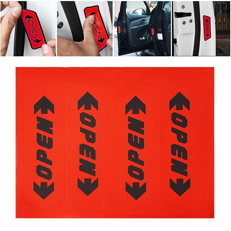 4pcs/set Car Sticker Auto Decor Door Open Warning 2 Color Car-Styling Reflective Open Sticker
4pcs/set Car Sticker Auto Decor Door Open Warning 2 Color Car-Styling Reflective Open Sticker