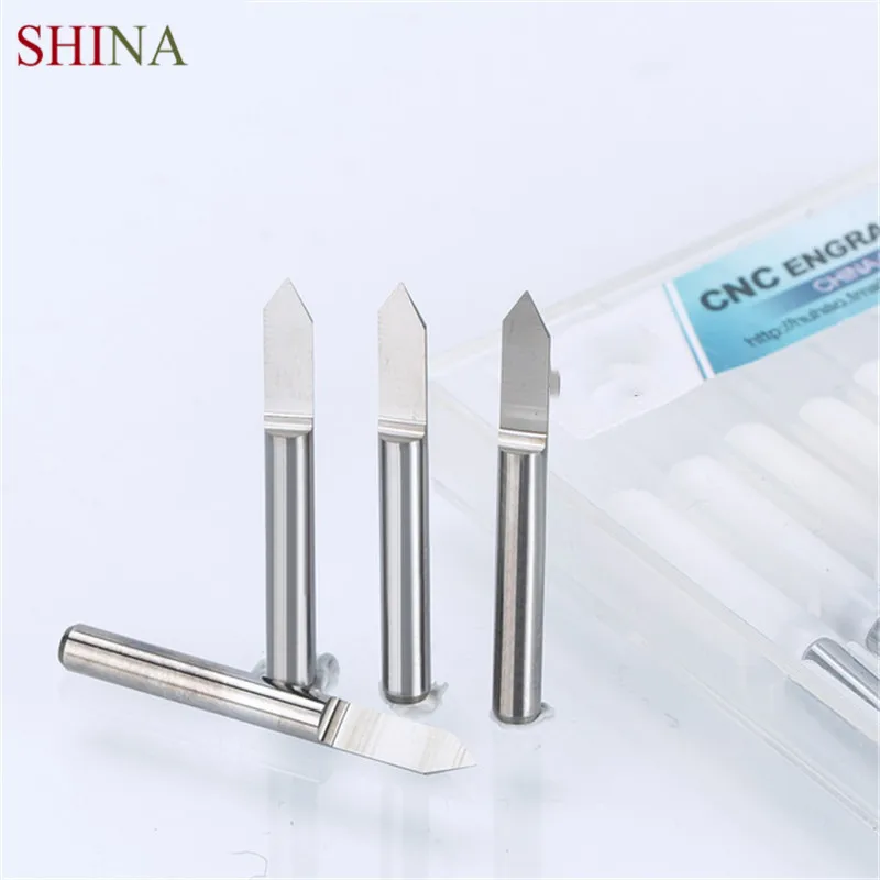 SHINA 10pcs 3.175mm CNC Router Bit Precision Grinding V Shape Carbide PCB Engraving Bits Milling Cutter Machine Accessories
SHINA 10pcs 3.175mm CNC Router Bit Precision Grinding V Shape Carbide PCB Engraving Bits Milling Cutter Machine Accessories