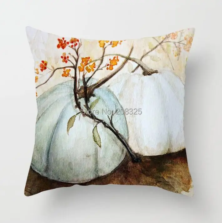 pumpkin pillow cover