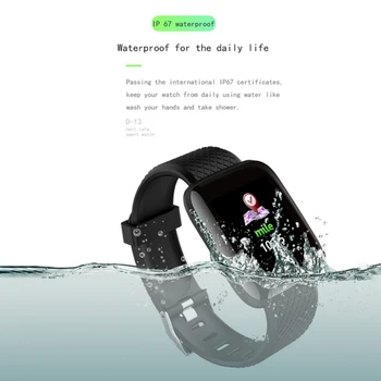 D13 Smart Watch Bluetooth USB Rechargeable Heart Oxygen Pressure Sleep Monitor Passometer Alarm Clock Wristwatch Wearable Device
D13 Smart Watch Bluetooth USB Rechargeable Heart Oxygen Pressure Sleep Monitor Passometer Alarm Clock Wristwatch Wearable Device